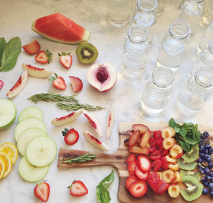 Fruit Infused Water for the Skin